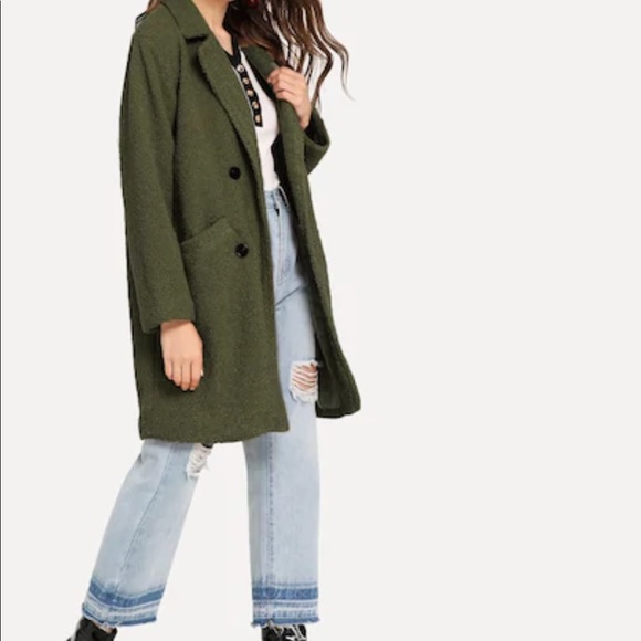 LAST ONE + HOST PICK🎉 Olive Green Teddy Coat - Picture 8 of 8